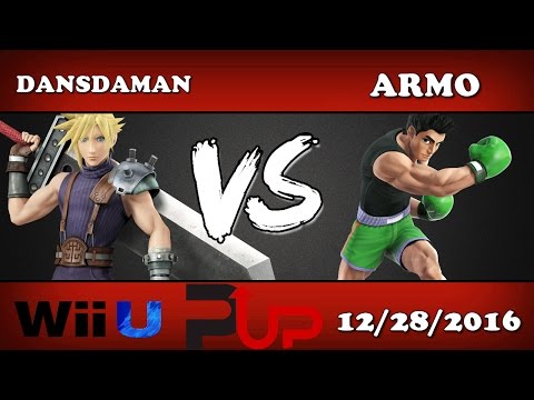 Dansdaman (Cloud) vs. Armo (Little Mac) - Wii U Winners Round 2 - SOS