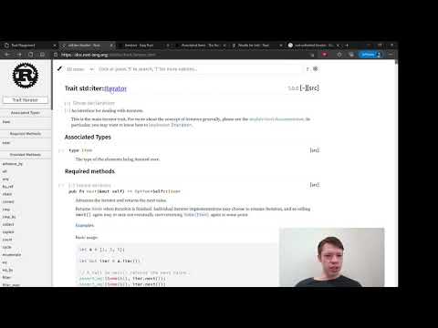 Easy Rust 078: Iterators part 3  - implementing an iterator