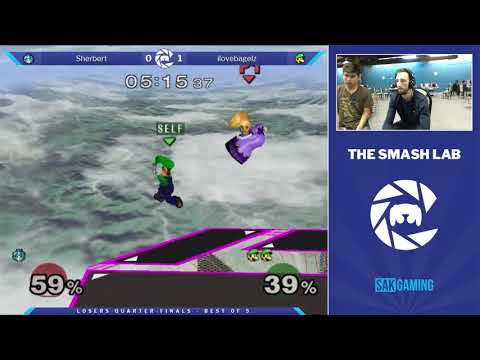 The Smash Lab 109 Winners Finals - Sherbert (Peach) vs ilovebagelz (Luigi)