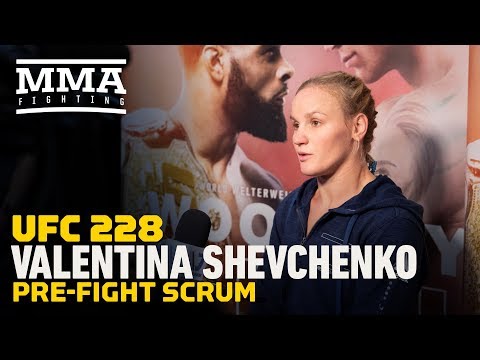 UFC 228: Valentina Shevchenko Still Doesn't Think Nicco Montaño Will Show - MMA Fighting
