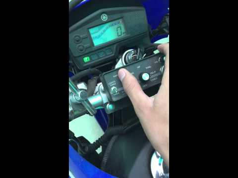Whelen WPA1 Test on motorbike