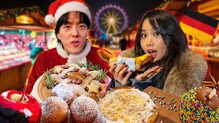I Ate EVERYTHING at a German Christmas Market!
