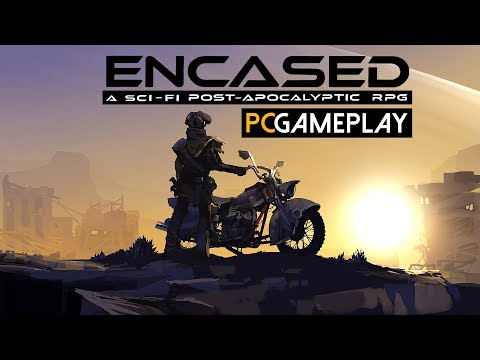 Gameplay de Encased: A Sci-Fi Post-Apocalyptic RPG