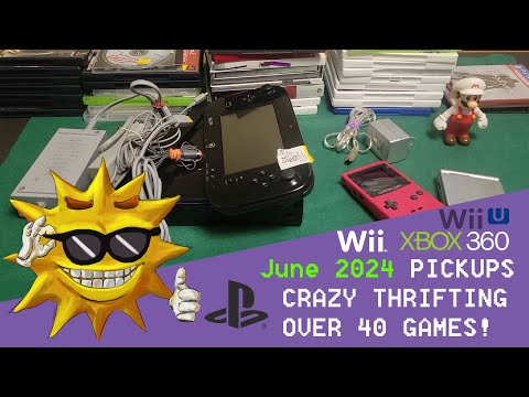 June 2024 Video Game Pickups! OVER 40 GAMES!