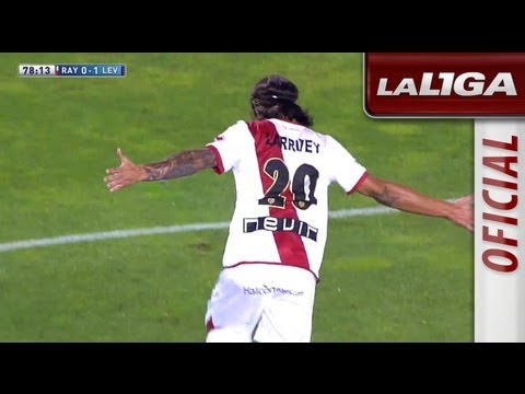 Golazo de Larrivey (1-1) en el Rayo Vallecano - Levante UD - HD