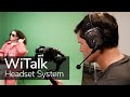 Enhance Team Communication with WiTalk Headset | Full Duplex Wireless Intercom System