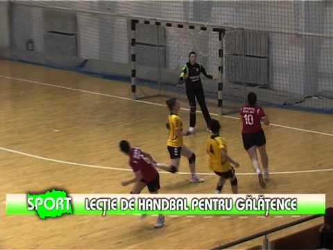 Lecție de handbal pentru gălățence / Știința Bacău - Danubis Galați 37-21 (16-13) - www.1tvbacau.ro