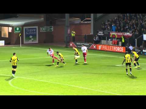 Burton 0-0 Blades - match action