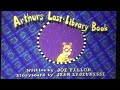 Arthurs Lost Library Book Title Card