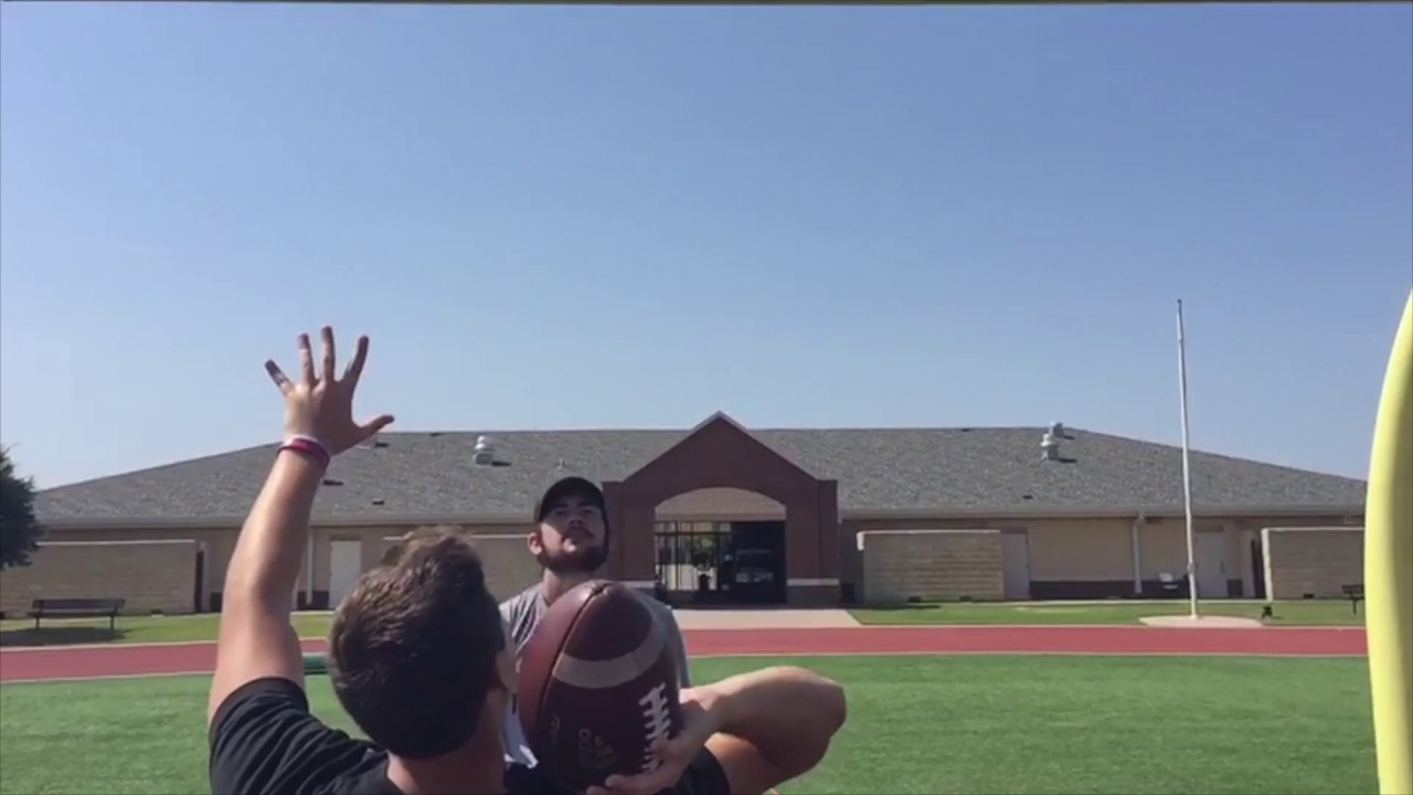 #11// Long snapping drills - Goal Post Drill