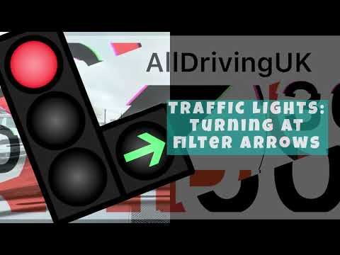 Turning Right at Traffic Lights: UK Filter Arrow