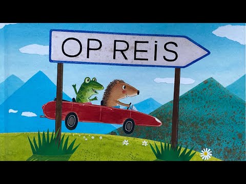 Digitaal prentenboek. "Op reis" door Guido van Genechten.
