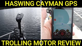Haswing 50736 Cayman GPS Trolling Motor-Review