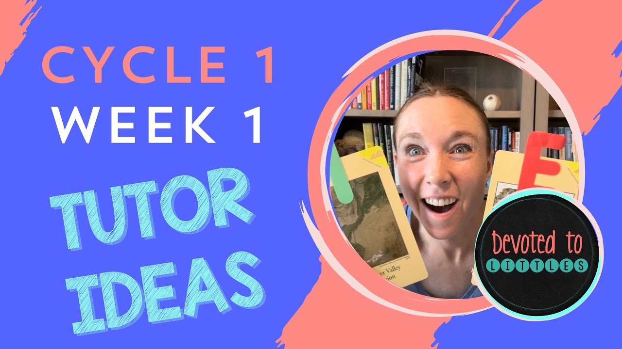 Cycle 1 Week 1 Tutor and Memory Work Ideas for Classical Homeschooling