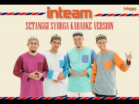 Setanggi Syurga Karaoke - Inteam (HQ Sound)