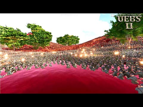 1,000,000 ROMAN GENERALS vs 160,000 WW2 GERMAN SOLDIERS | Ultimate Epic Battle Simulator 2 | UEBS2