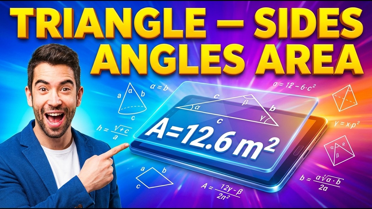 Triangle Calculator — Sides Angles Area