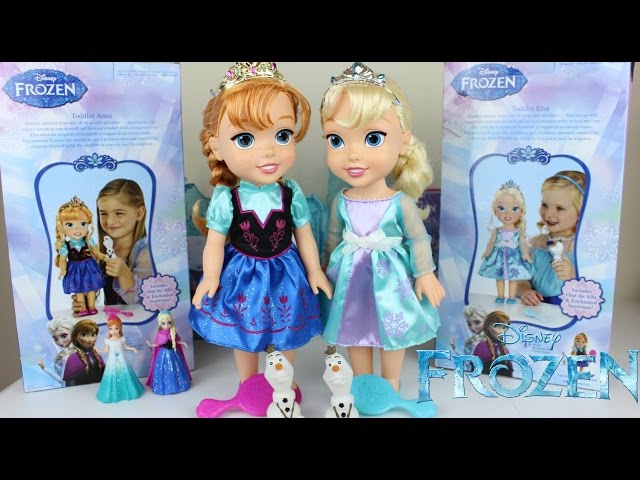 Vídeo relacionado con Mattel Disney Frozen Elsa Muñeca con look reina de hielo, juguete +3 años (HLW47)