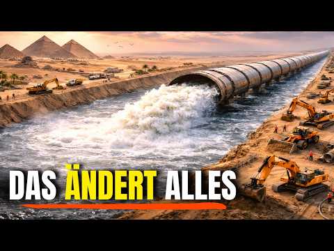 Wie Ägypten die Sahara SPALTET -  Das 114km Mega-Projekt!