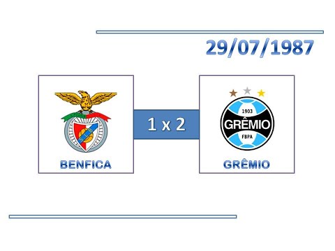GOLS: Benfica 1 x 2 Grêmio - 29/07/1987 - Torneio de Berna