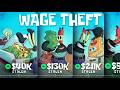 EVERY Time Mr Krabs Stole Wages