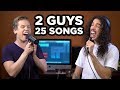 2 Guys, 25 Songs (SING OFF vs. Ten Second Songs)