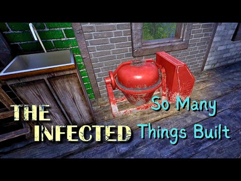 Going Crazy Building Stuff. | The Infected Gameplay EP43 2023