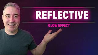 Create a reflective glow effect with CSS