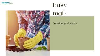 Introduction to Container Gardening