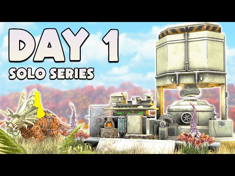 Claiming A Broken Rathole Day 1 SOLO In ARK...