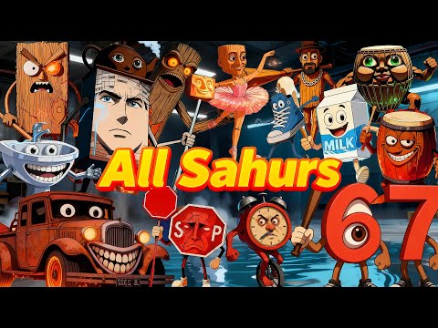 ALL SAHURS — Brainrot | Official Music Video (Epic Anime Opening 2025)