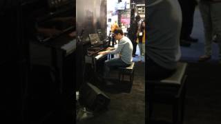 Jazz pianist Eldar Djangirov at #namm2017