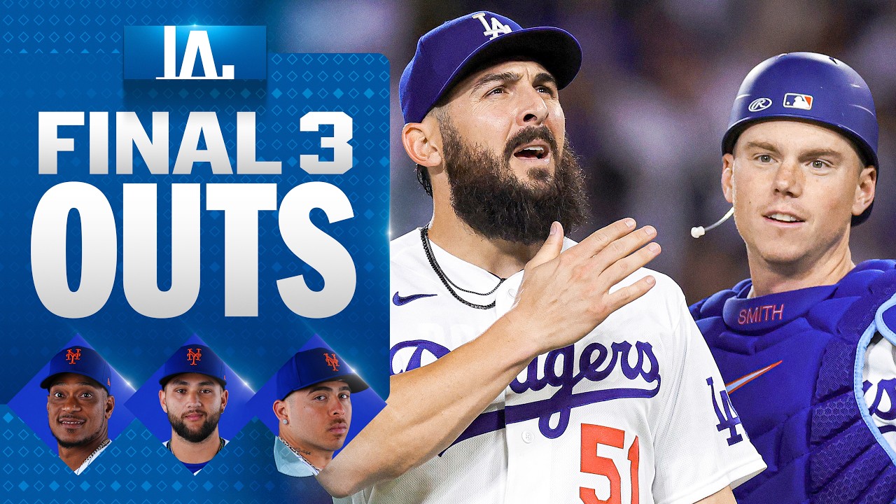 FINAL 3 OUTS: Alex Vesia records the save for Dodgers, extends Mets losing streak | MLB Highlights