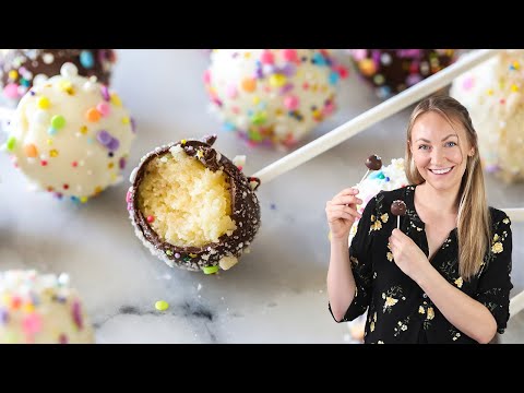 Fun and Easy Cake Pops--Completely from Scratch!