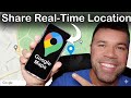 How To Share Location In Google Maps IPhone Android