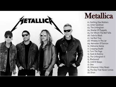 Metallica Greatest Hits Full Album 2018   Best Of Metallica   Metallica Full Playlist