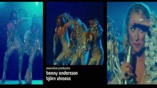 Mamma Mia! movie credits - Dancing Queen  - Christine Baranski, Merly Streep, Julie Walters.