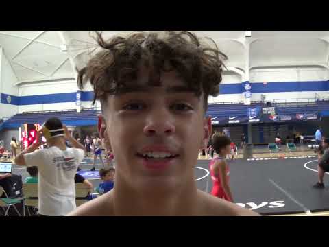 Josiah Boyden (GA), 2022 U15 Pan American Team Trials 52 kg Greco-Roman champion