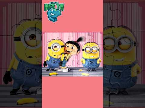 Cute Minions Puzzle:  Best Fun and Learning video for kids and toddlers 😁🤩😘