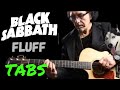 Black Sabbath Fluff Fingerstyle Guitar TABS!!! (Learn Guitar 2021)