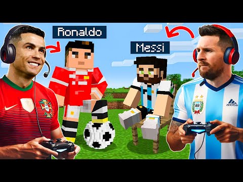 , title : 'Ronaldo and Messi Playing Minecraft'