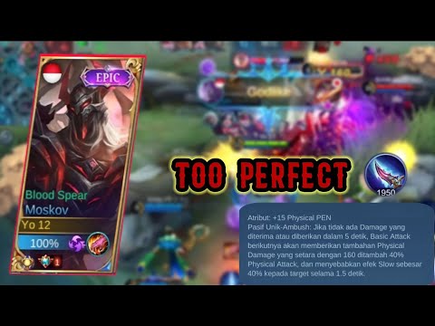 SECRET BASIC ATTACK MOSKOV | BUILD  INSANE SEASON 22 MOBILE LEGEND