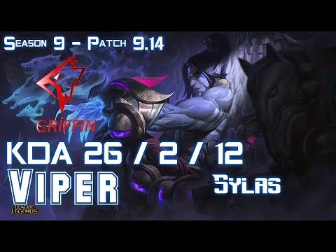 GRF Viper SYLAS vs RENEKTON Bot - Patch 9.14 KR Ranked