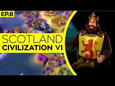 CIV 6: Rise and Fall -  Robert the Bruce | Marathon | Diety | ep.8