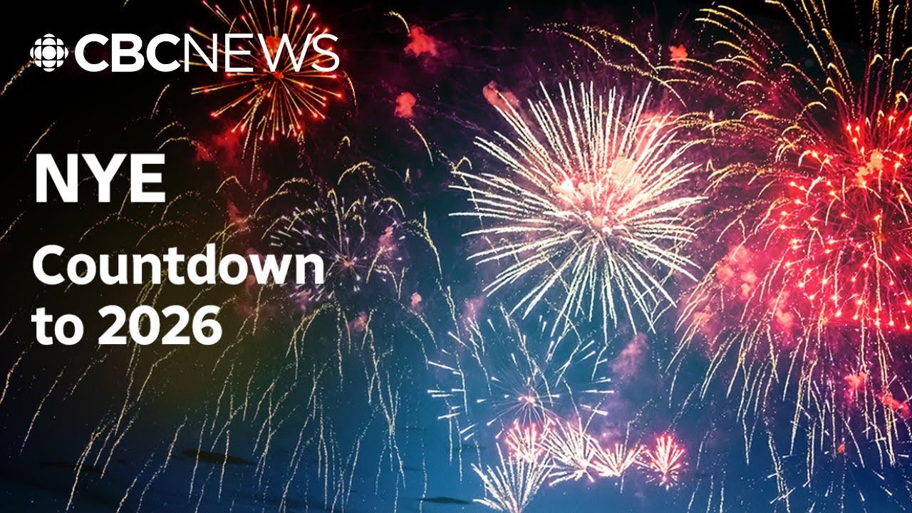New Year's Eve countdown to 2026 | Cross-Canada Countdown
