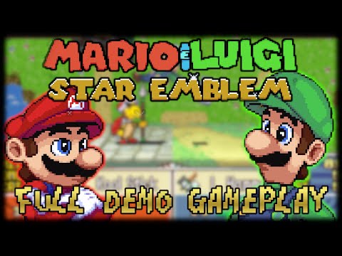 "Best Fan Game RPG Mario Ever" Mario & Luigi Star Emblem Full Demo Gameplay