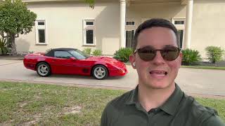 1991 Callaway Twin Turbo Corvette Convertible Exterior Walk Around Video