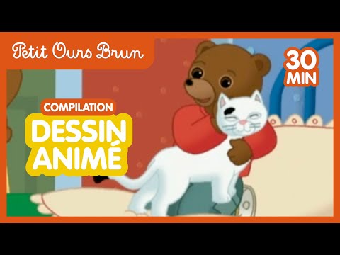 🐱 Petit Ours Brun s'amuse avec le chat 🐱 Épisodes complets I Dessin Animé pour bébé
