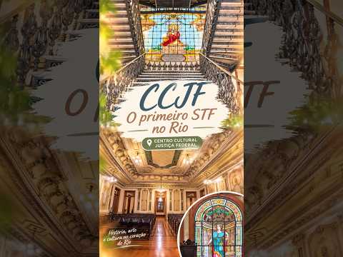 A IPONENTE PRIMEIRA SEDE DO STF NO RIO #SHORTS