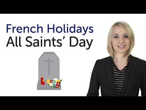 Learn French Holidays - All Saints' Day - Toussaint